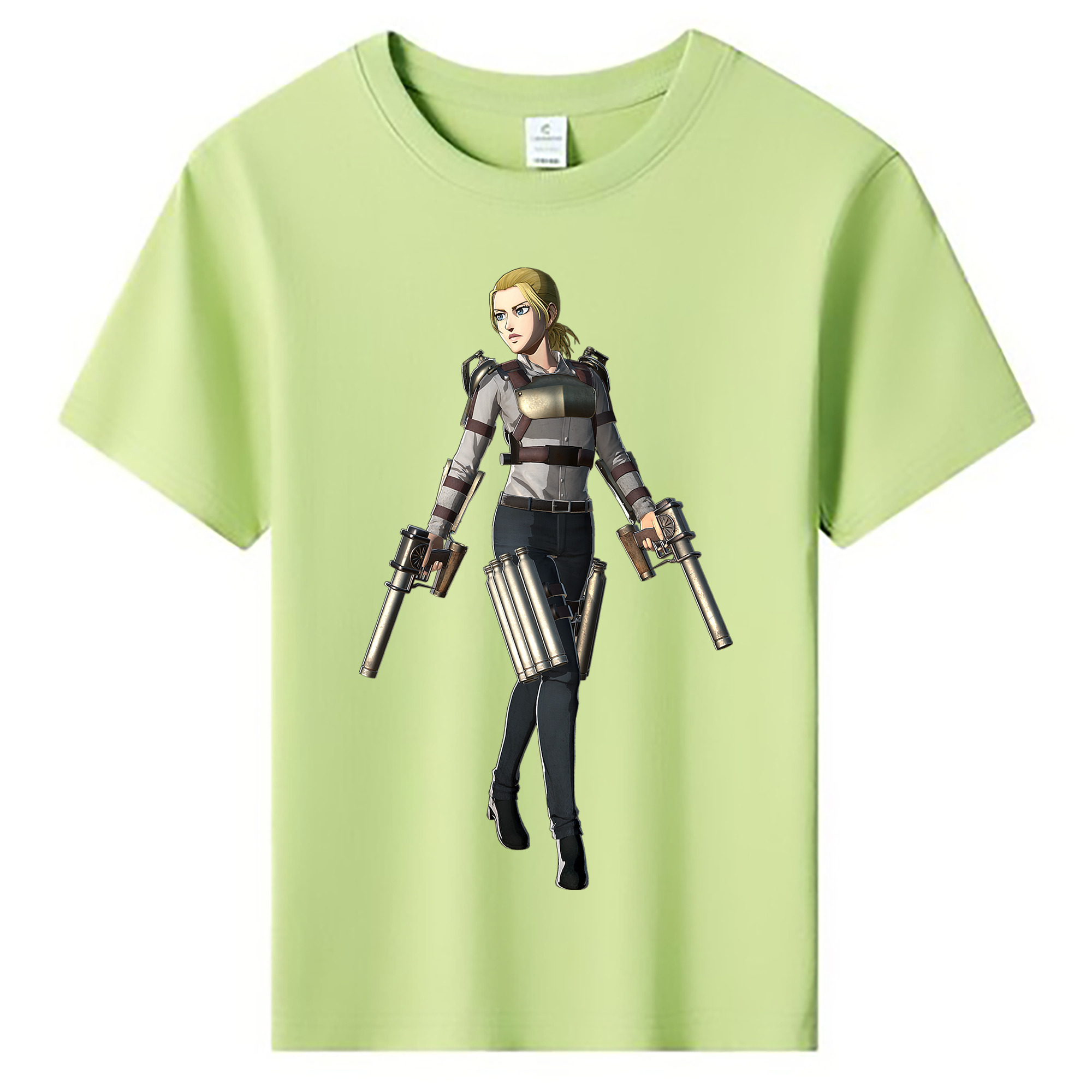 （画像用） 進撃の巨人 Attack on Titan 綿100％キッズTシャツ（フロントプリント）